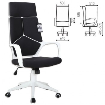 Кресло офисное BRABIX Prime EX-515 (черная ткань) в Усть-Тарке - ust-tarka.mebel54.com | фото